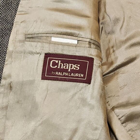 Chaps Ralph Lauren Mens Vintage Blaze 46T‎ Pure Wool 2 Button Sport Coat Canada - Picture 9 of 11